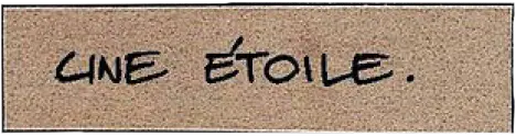 une étoile